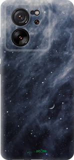 Силиконовый чехол Голубые облака, Голубая луна для Xiaomi Redmi K60 Ultra - 6398u-4143 изображение 