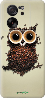 Силиконовый чехол Сова из кофе для Xiaomi Redmi K60 Ultra - 777u-4143 изображение 