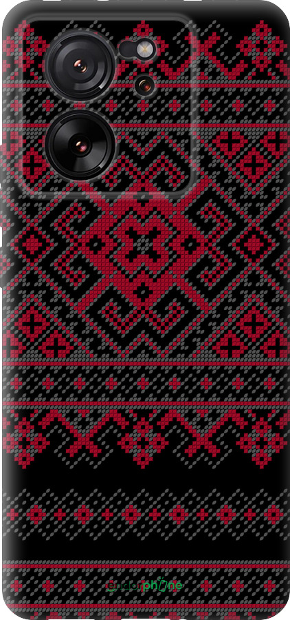 Силиконовый чехол Вышиванка 52 для Xiaomi 13T PRO - 1763u-3810 изображение 