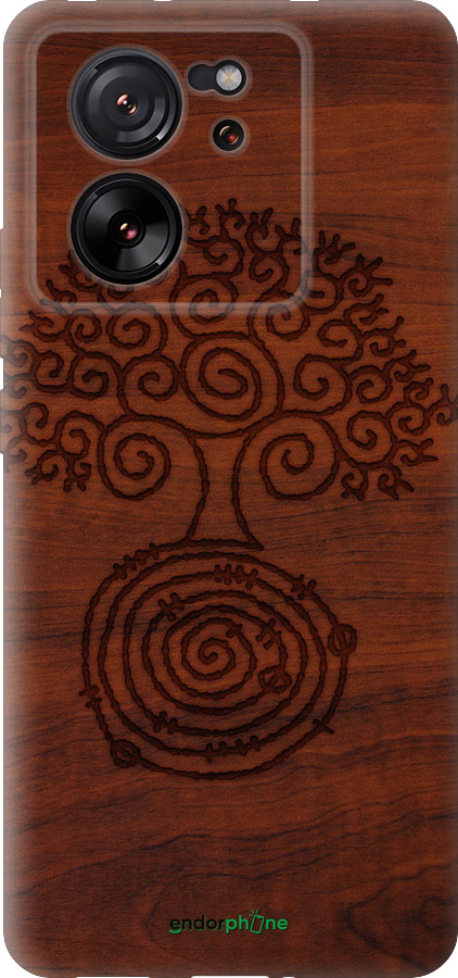 Силиконовый чехол Узор дерева для Xiaomi Redmi K60 Ultra - 4119u-4143 изображение 