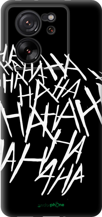 Силиконовый чехол joker hahaha для Xiaomi 13T - 4509u-4142 изображение 