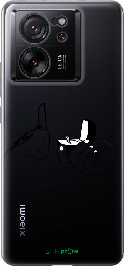 Силиконовый чехол Предложение для Xiaomi 13T PRO - 4898u-3810 изображение 