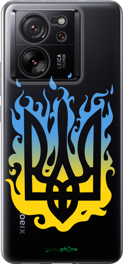 Силиконовый чехол Герб v1 для Xiaomi 13T PRO - 5258u-3810 изображение 