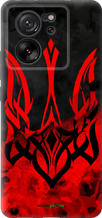 Силіконовий чехол Герб України  для Xiaomi Redmi K60 Ultra - 5312u-4143 изображение 