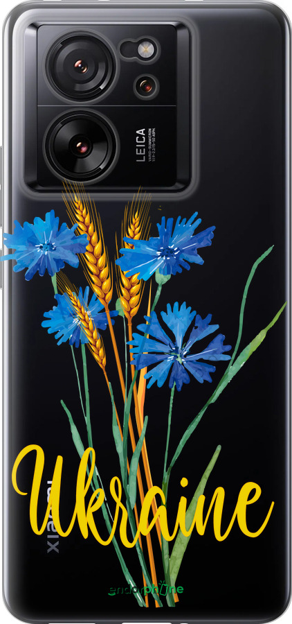 Силиконовый чехол Ukraine v2 для Xiaomi Redmi K60 Ultra - 5445u-4143 изображение 