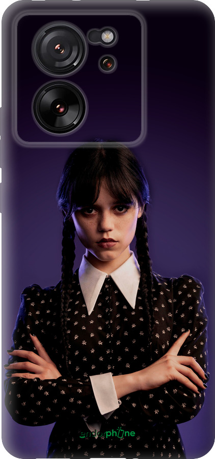 Силиконовый чехол Wednesday v3 для Xiaomi 13T PRO - 5517u-3810 изображение 