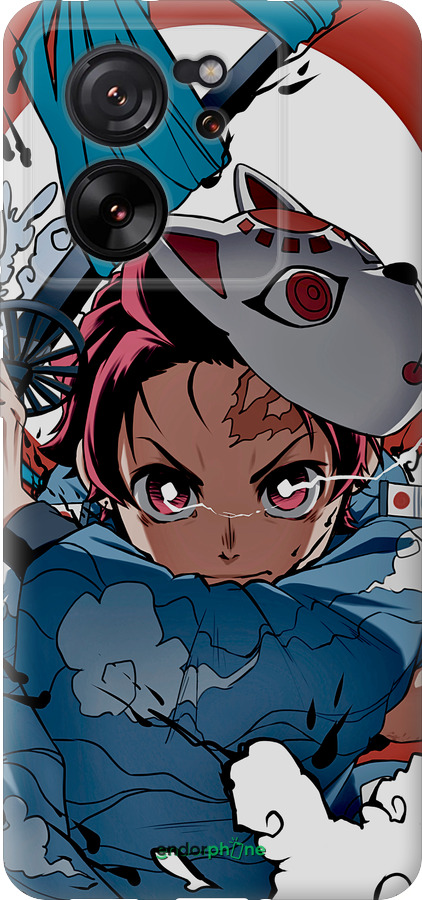 Силиконовый чехол Танджиро Камадо для Xiaomi Redmi K60 Ultra - 5574u-4143 изображение 