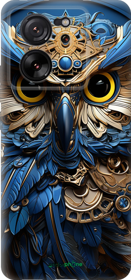 Силіконовий чехол Сова v2 для Xiaomi Redmi K60 Ultra - 5649u-4143 изображение 