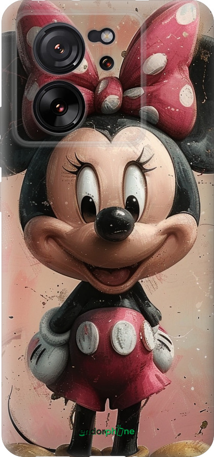 Силиконовый чехол Minnie Mouse для Xiaomi 13T - 6054u-4142 изображение 