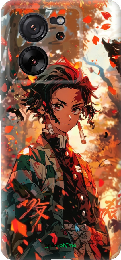 Силиконовый чехол Tanjiro для Xiaomi 13T PRO - 6130u-3810 изображение 