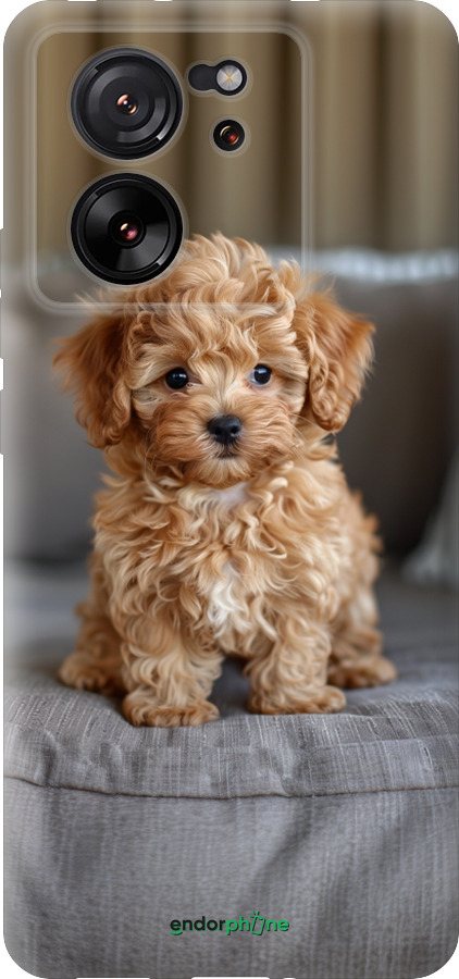 Силиконовый чехол Mini-maltipoo для Xiaomi Redmi K60 Ultra - 6158u-4143 изображение 