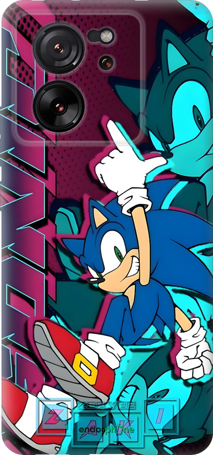 Силіконовий чехол Соник для Xiaomi Redmi K60 Ultra - 6284u-4143 изображение 