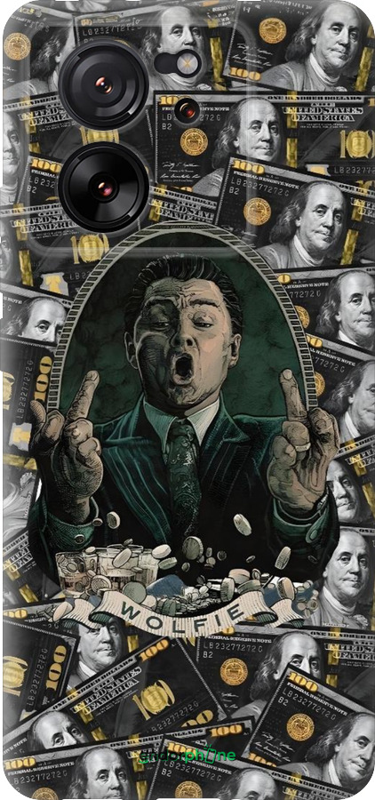 Силиконовый чехол Волк с валл стрит для Xiaomi Redmi K60 Ultra - 6287u-4143 изображение 