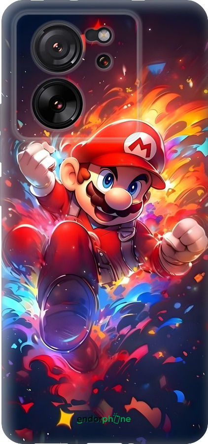 Силиконовый чехол Супер Марио для Xiaomi 13T PRO - 6342u-3810 изображение 