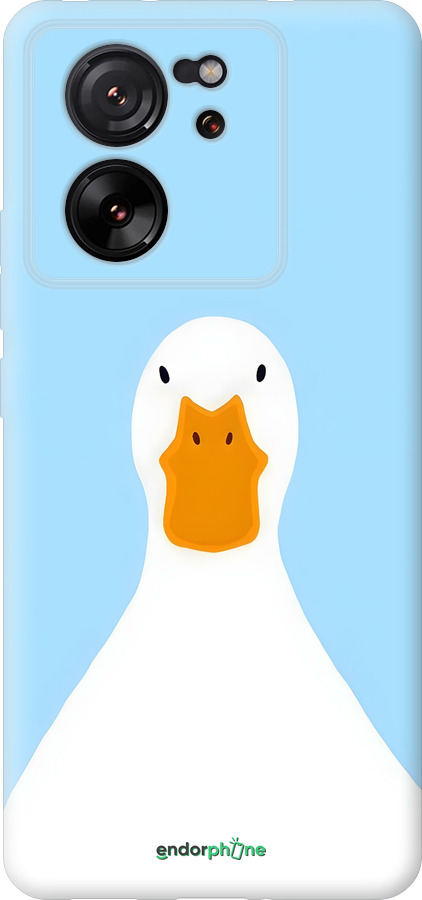 Силиконовый чехол Гусь для Xiaomi Redmi K60 Ultra - 6350u-4143 изображение 