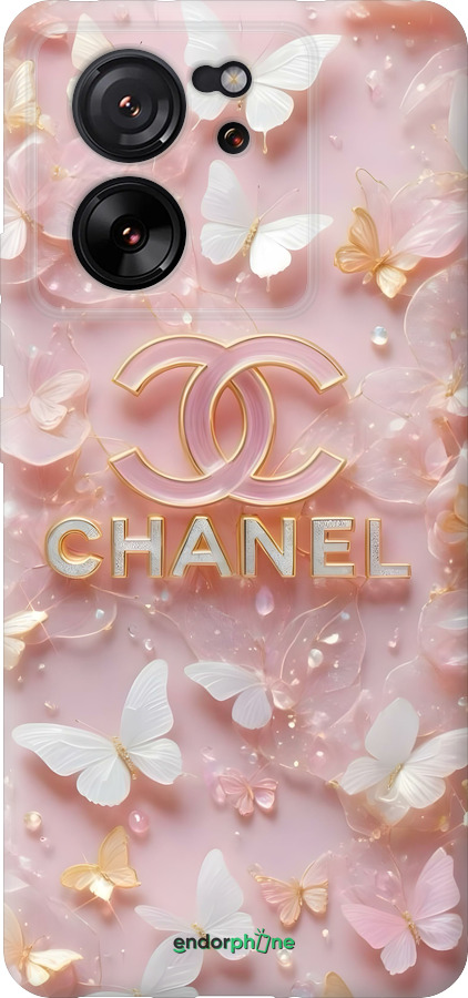 Силиконовый чехол Шанель для Xiaomi 13T PRO - 6366u-3810 изображение 