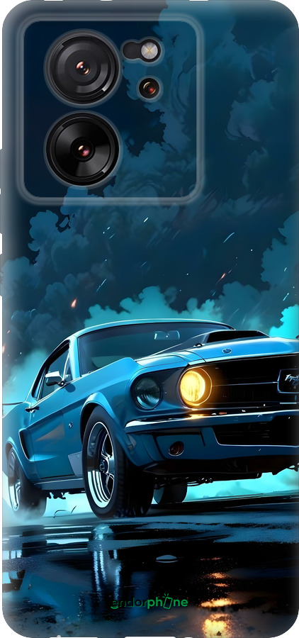 Силиконовый чехол Форд мустанг для Xiaomi Redmi K60 Ultra - 6374u-4143 изображение 