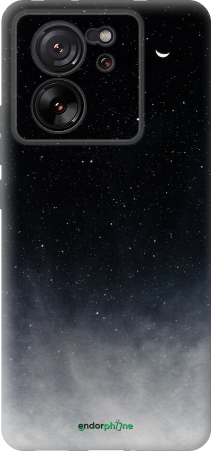 Силиконовый чехол Сині хмари, Синій місяць для Xiaomi Redmi K60 Ultra - 6396u-4143 изображение 