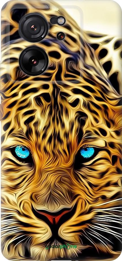 Силиконовый чехол Леопард для Xiaomi Redmi K60 Ultra - 6611u-4143 изображение 