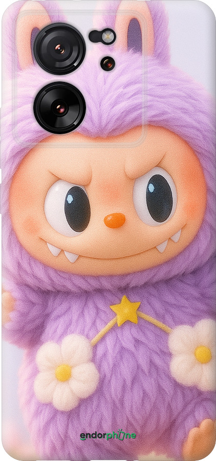 Силиконовый чехол Лабубу для Xiaomi 13T - 6708u-4142 изображение 