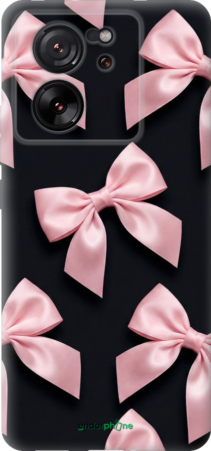 Силіконовий чехол Coquette Ribbons Dark Coquette для Xiaomi Redmi K60 Ultra - 6767u-4143 изображение 