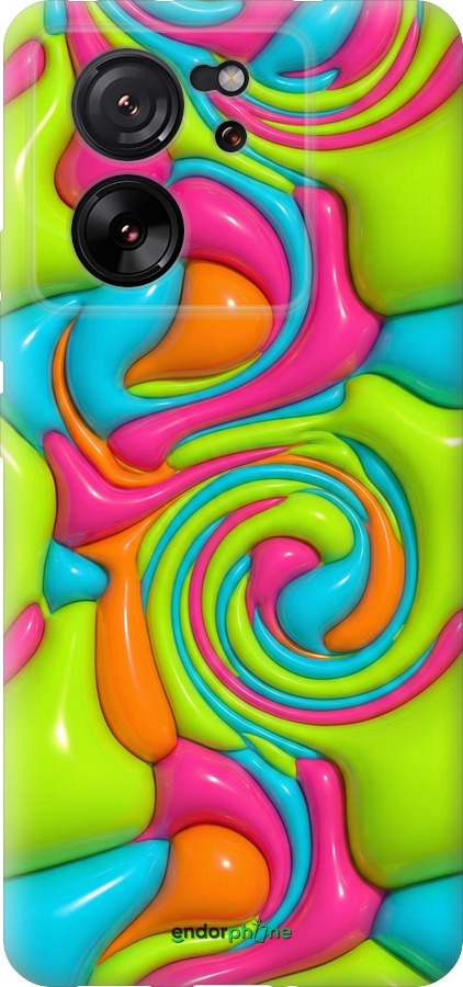 Силиконовый чехол Y2K Jelly Dream для Xiaomi 13T - 6780u-4142 изображение 