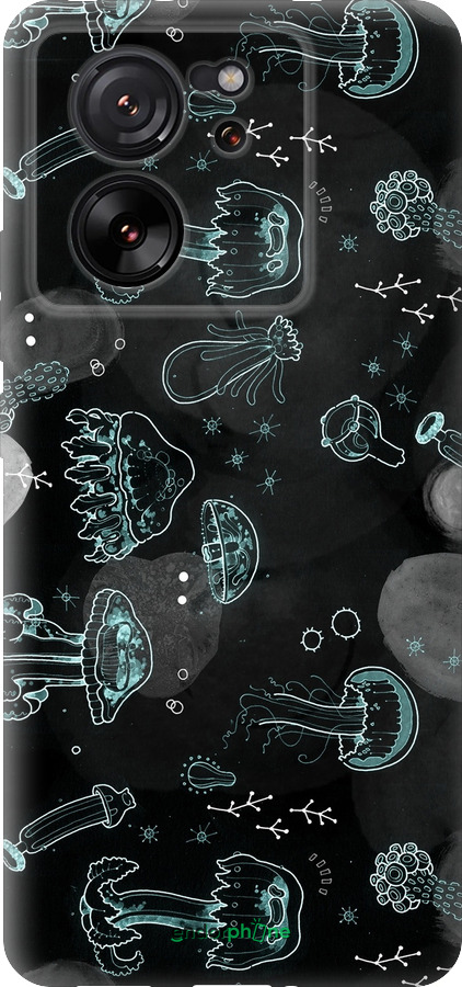 Силиконовый чехол Медузы для Xiaomi Redmi K60 Ultra - 906u-4143 изображение 