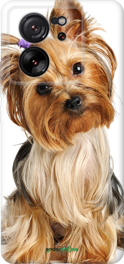 Силиконовый чехол Йоркширский терьер с хвостиком для Xiaomi 13T PRO - 930u-3810 изображение 