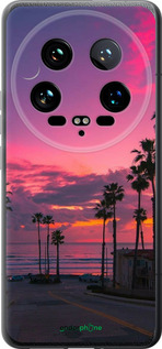 Силиконовый чехол Пальмы для Xiaomi 14 Ultra - 5873u-3647 изображение 