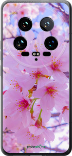 Силіконовий чехол Сакура для Xiaomi 14 Ultra - 6029u-3647 изображение 
