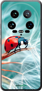 Силиконовый чехол Божья коровка для Xiaomi 14 Ultra - 6049u-3647 изображение 