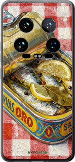 Силіконовий чехол Vintage Sardine Tin Phone для Xiaomi 14 Ultra - 6772u-3647 изображение 
