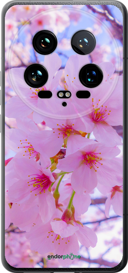 Силіконовий чехол Сакура для Xiaomi 14 Ultra - 6029u-3647 изображение 