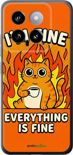 Силиконовый чехол Funny Cat для Xiaomi 14 - 6786u-3408 изображение 