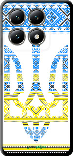 TPU чехол Герб - вышиванка желто-голубая для Xiaomi 14T 5G - 1197b-3773 изображение 