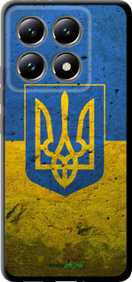 TPU чехол Флаг и герб Украины 2 для Xiaomi 14T 5G - 378b-3773 изображение 