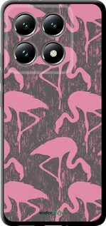 TPU чехол Vintage-Flamingos для Xiaomi 14T 5G - 4171b-3773 изображение 