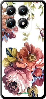 TPU чехол Vintage flowers для Xiaomi 14T 5G - 4333b-3773 изображение 