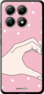 TPU чехол Половинка сердца для Xiaomi 14T 5G - 4340b-3773 изображение 
