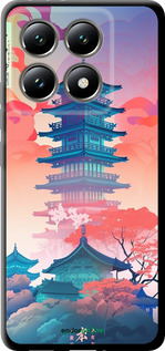 TPU чехол Япония монастырь для Xiaomi 14T 5G - 5590b-3773 изображение 