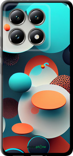 TPU чехол Горошек абстракция для Xiaomi 14T 5G - 5608b-3773 изображение 