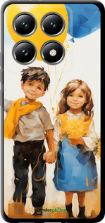 TPU чехол Діти з кульками для Xiaomi 14T 5G - 5659b-3773 изображение 