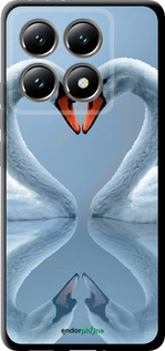 TPU чехол Лебеди для Xiaomi 14T 5G - 6007b-3773 изображение 
