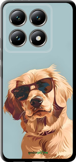 TPU чехол Пес в очках для Xiaomi 14T 5G - 6381b-3773 изображение 