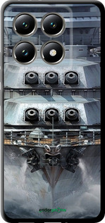 TPU чехол Лінкор, world of tanks, wargaming, військовий корабель для Xiaomi 14T 5G - 6453b-3773 изображение 