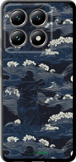 TPU чехол Морская тематика в стиле арт-деко для Xiaomi 14T 5G - 6520b-3773 изображение 