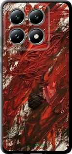 TPU чехол Абстрактная композиция в красных тонах для Xiaomi 14T 5G - 6541b-3773 изображение 
