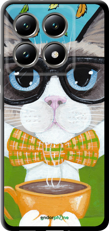 TPU чехол Cat&Coffee для Xiaomi 14T 5G - 4053b-3773 изображение 