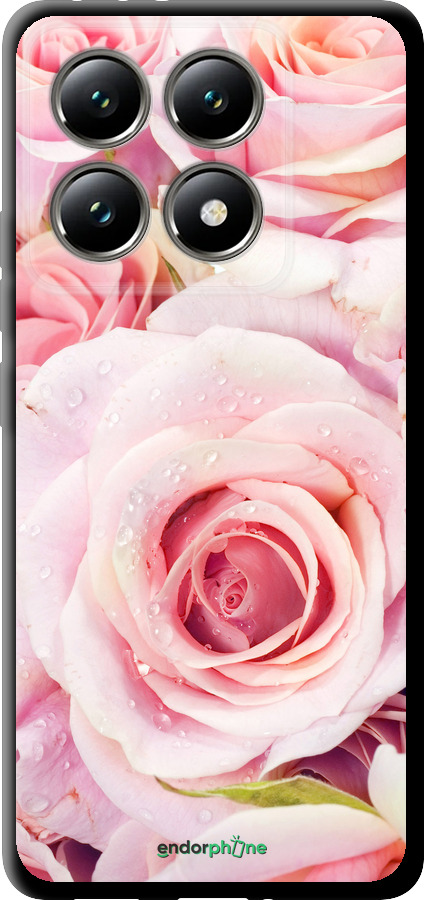 TPU чехол Розы для Xiaomi 14T 5G - 525b-3773 изображение 