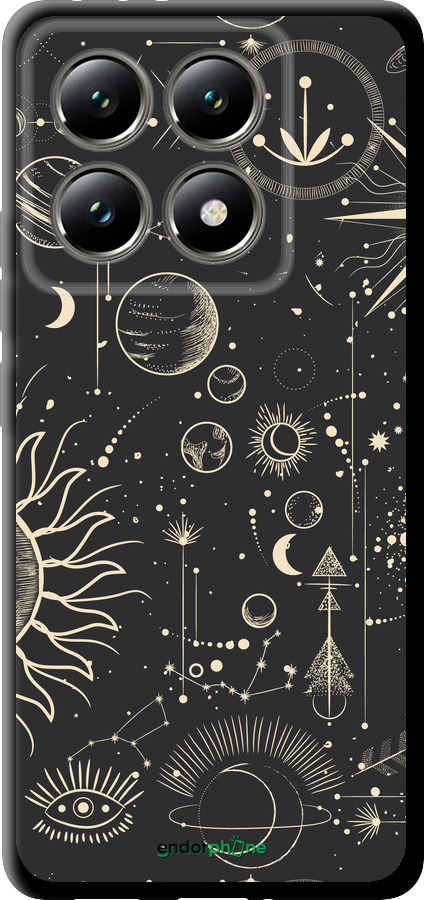 TPU чехол Фаза місяця для Xiaomi 14T 5G - 5605b-3773 изображение 